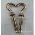 color-zinc plated expansion bolts, anchor bolts, galvanized expansion bolts